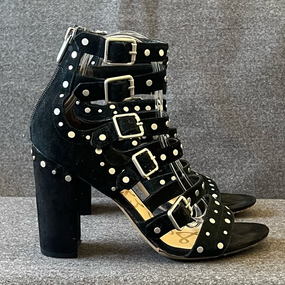 ⭐️ Offer B2G2! BUY 2 GET 2 FREE! 
Sam Edelman Studded Buckle High Heels - Picture 3 of 13